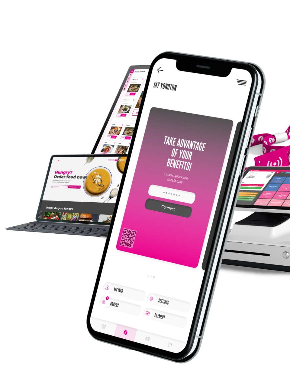 Digital solution for restaurants and theme parks.