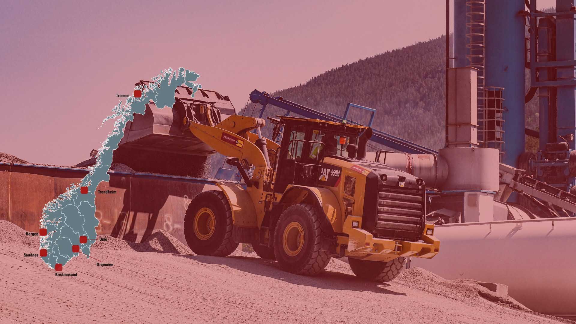 Leie av anleggsmaskiner | Zeppelin Rental