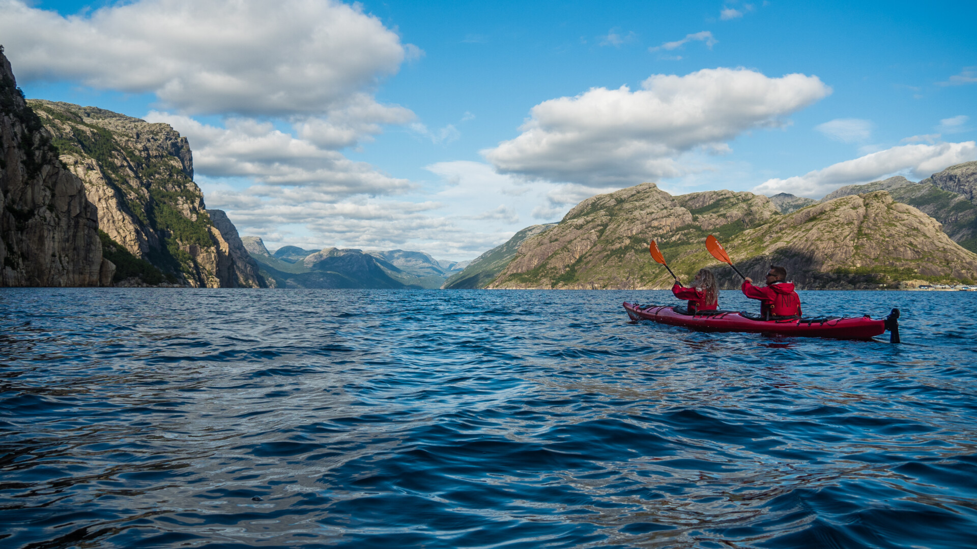 Nordic Paddling - Sea Kayaking in Lysefjord